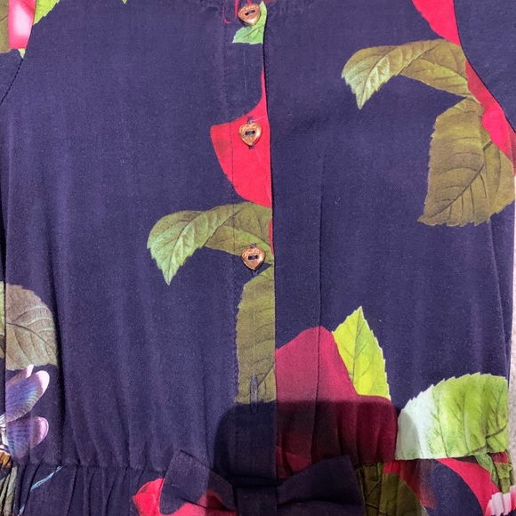 Baker by Ted Baker girls age 3-4 one piece romper - Picture 7 of 10